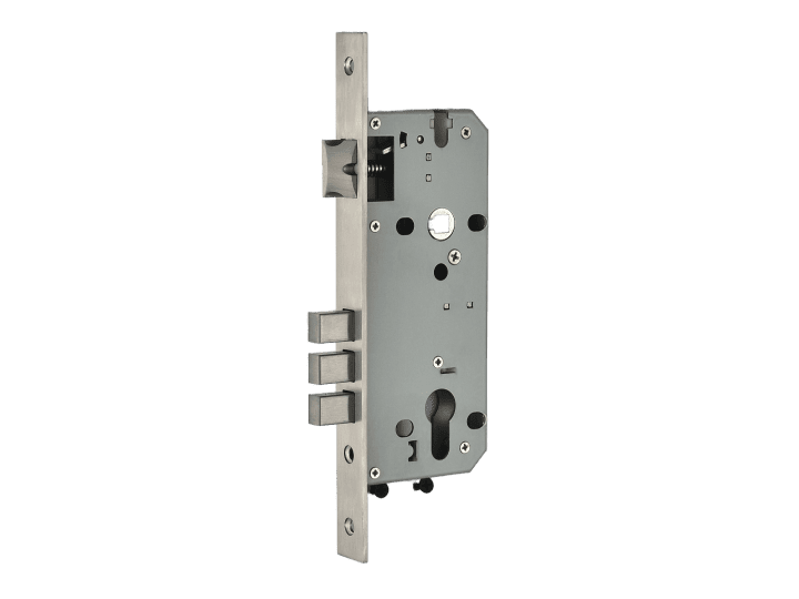 4585 mortise lock body with high-strength materials, crafted by reliable mortise lock manufacturers for secure residential and commercial doors.