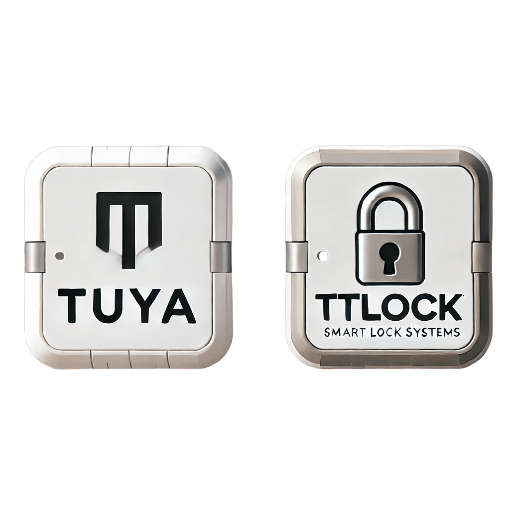 Comparison of Tuya and TTLock smart lock systems to help clients choose the right solution for their project.